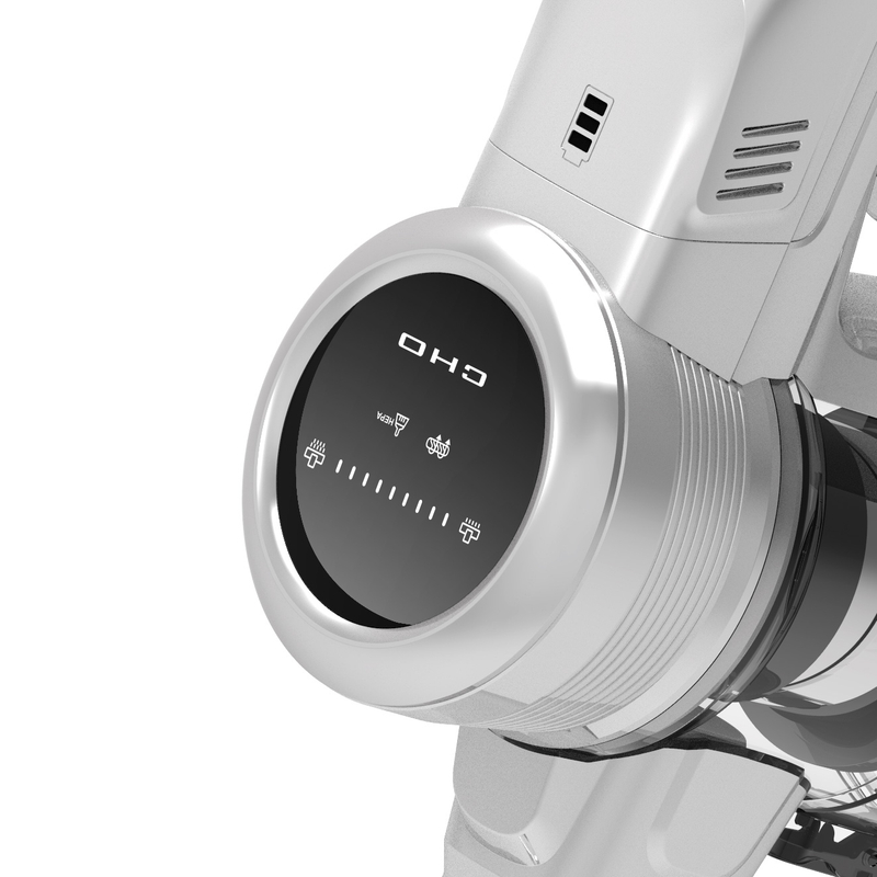 201A Cordless Stick Vacuum Cleaner with 315W BLDC Motor LED Display Anti-Tangle Floor Brush