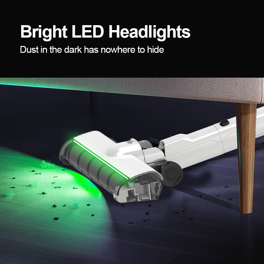 J3D Super Lightweight Cordless Vacuum Cleaner with Charging Base