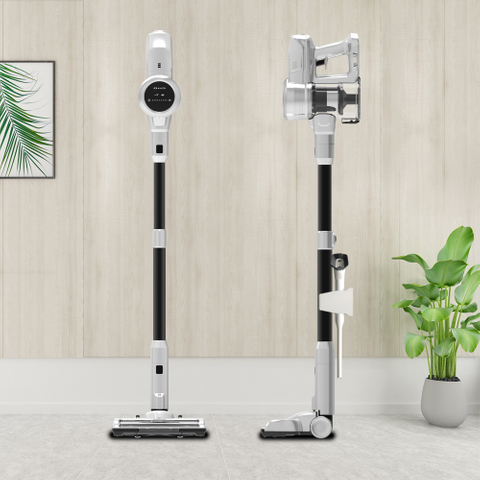 201A Cordless Stick Vacuum Cleaner with 315W BLDC Motor LED Display Anti-Tangle Floor Brush