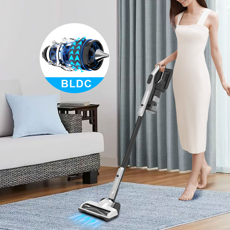 J2S Super Lightweight Cordless Vacuum Cleaner with Auto-empty Station