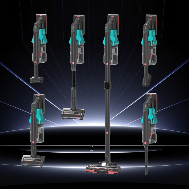 241S Auto-empty Cordless Vacuum Cleaner with LED Display