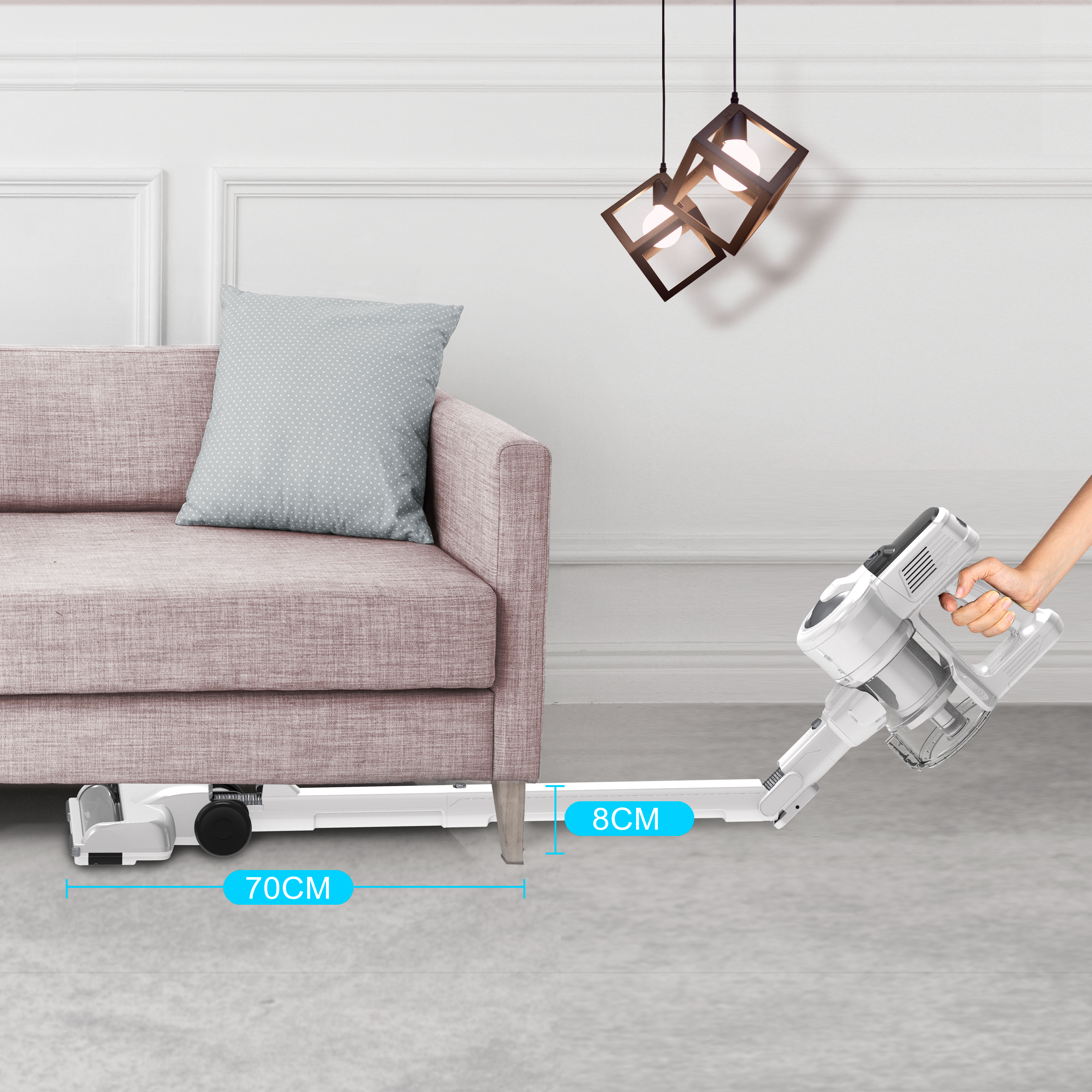 210D Cordless Stick Vacuum Cleaner ODM Stick Vacuum Cleaner Supplier