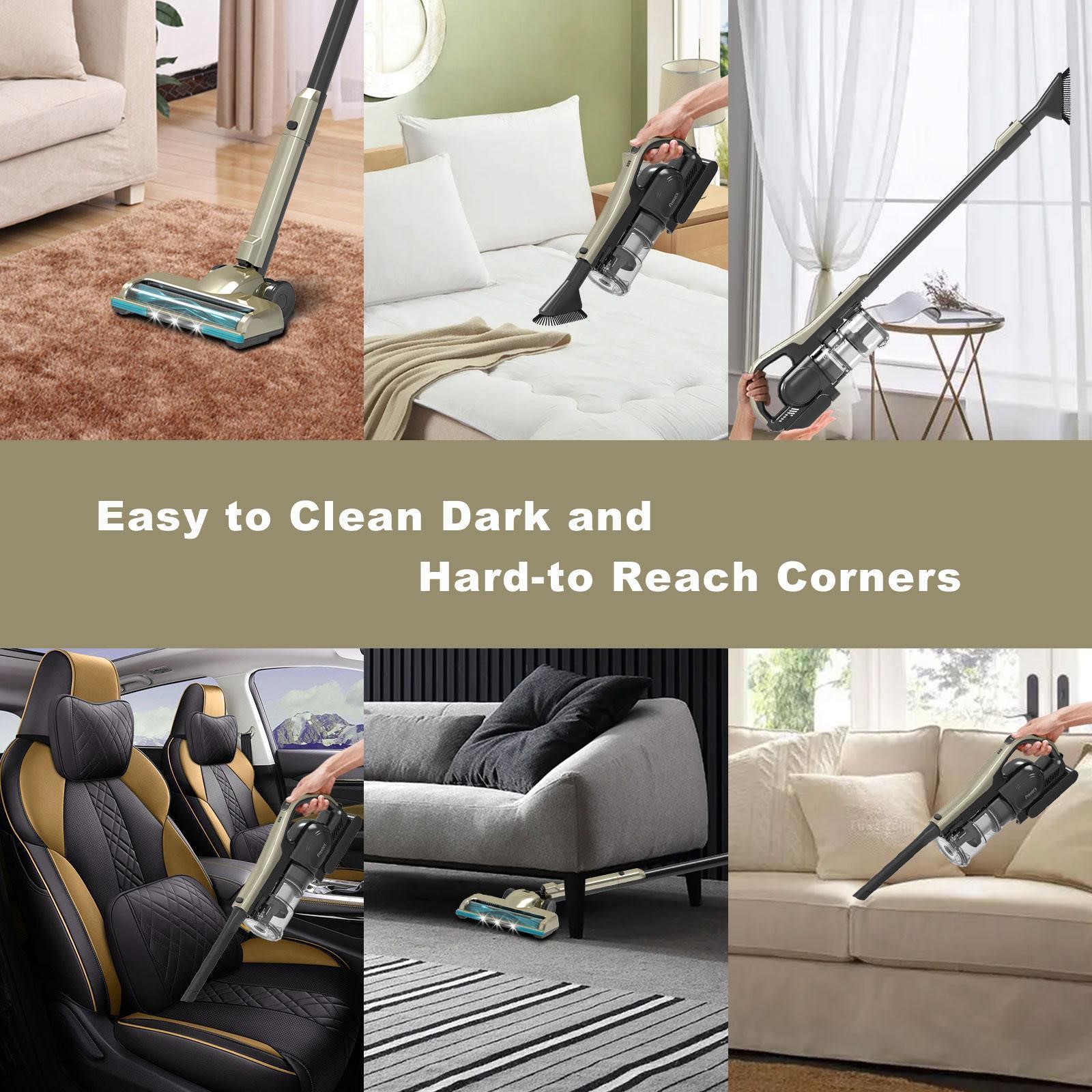 232A Super Lightweight Cordless Vacuum Cleaner with BLDC Motor and Bendable Tube