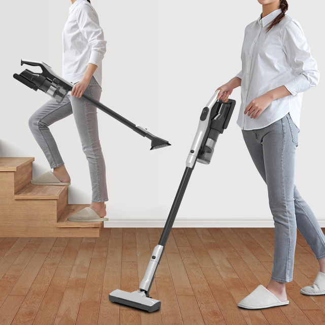 J2 Super Lightweight Cordless Vacuum Cleaner with 260W BLDC Motor Anti-Tangle Floor Brush