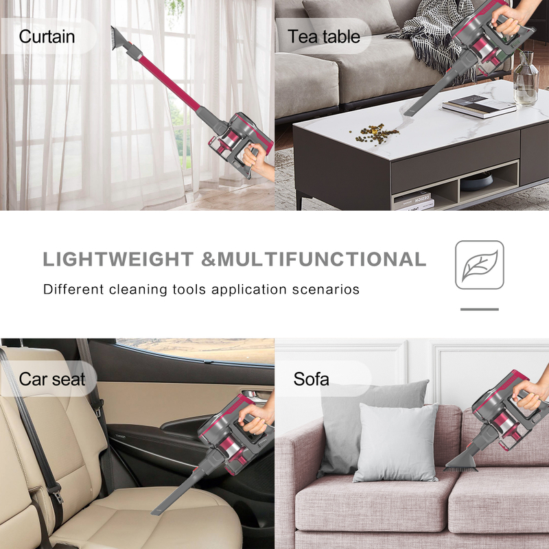 209 Cordless Stick Vacuum Cleaner ODM Stick Vacuum Cleaner Supplier