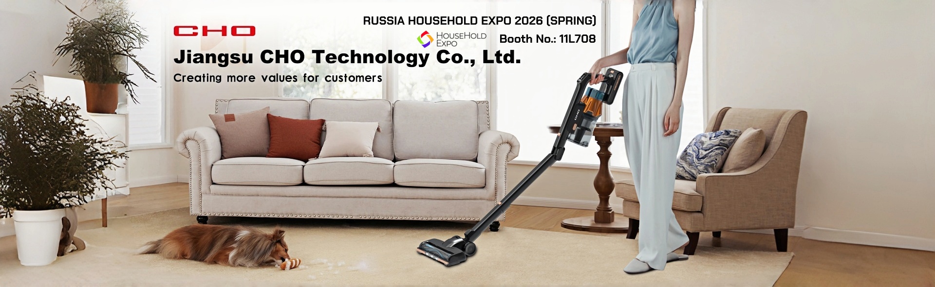 CHO Russia Exhibition Electronics Show