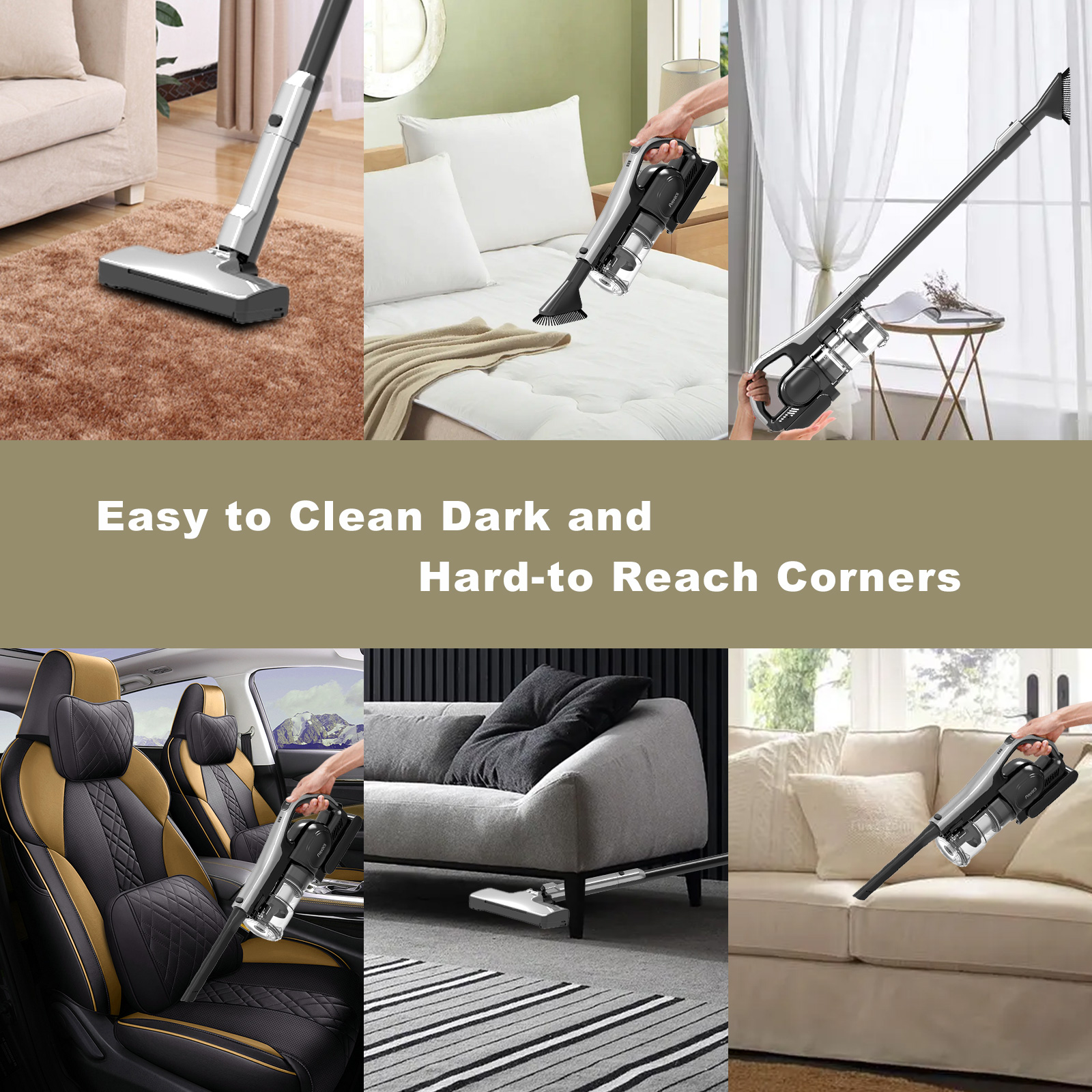 232 Super Lightweight Cordless Vacuum Cleaner with BLDC Motor