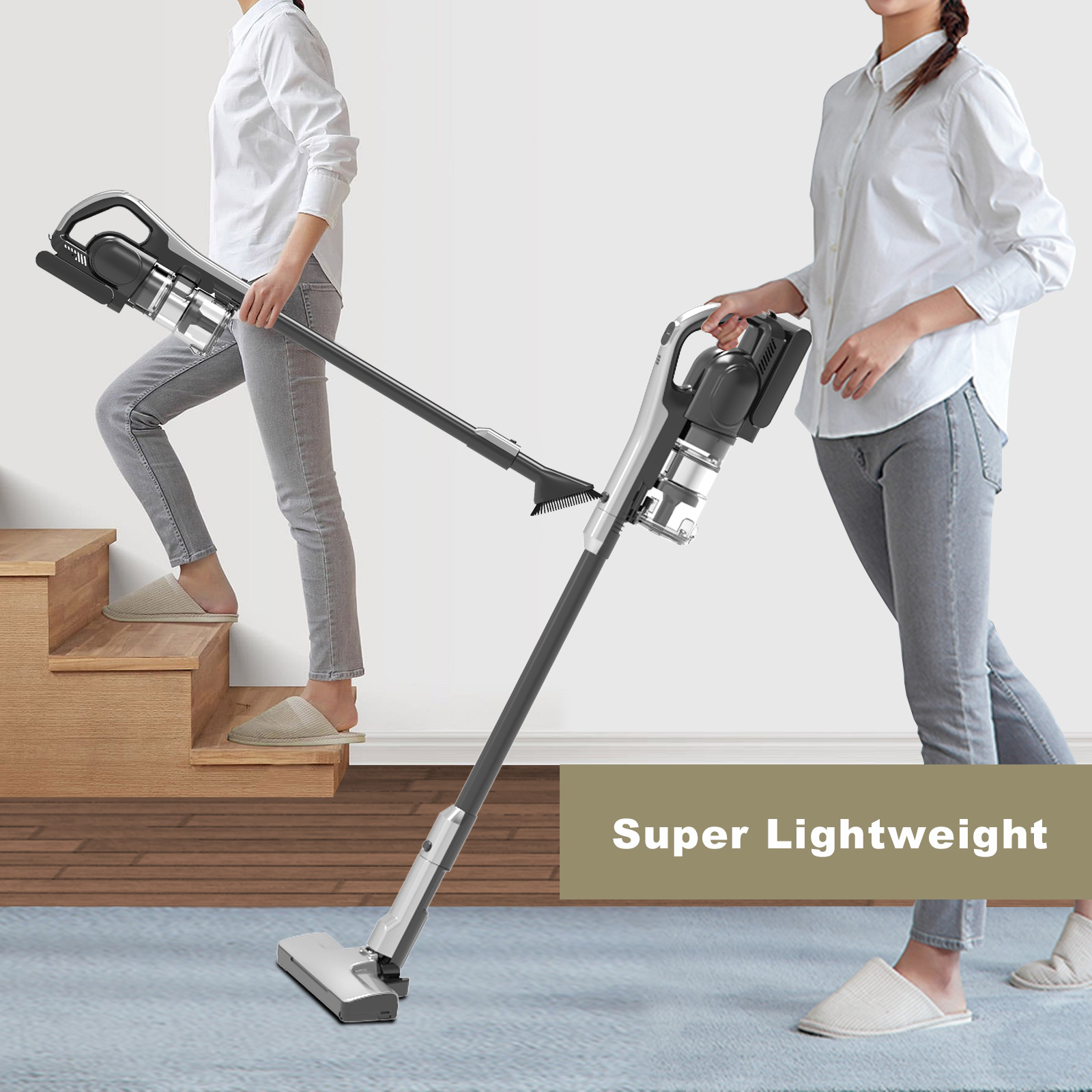 232 Super Lightweight Cordless Vacuum Cleaner with BLDC Motor