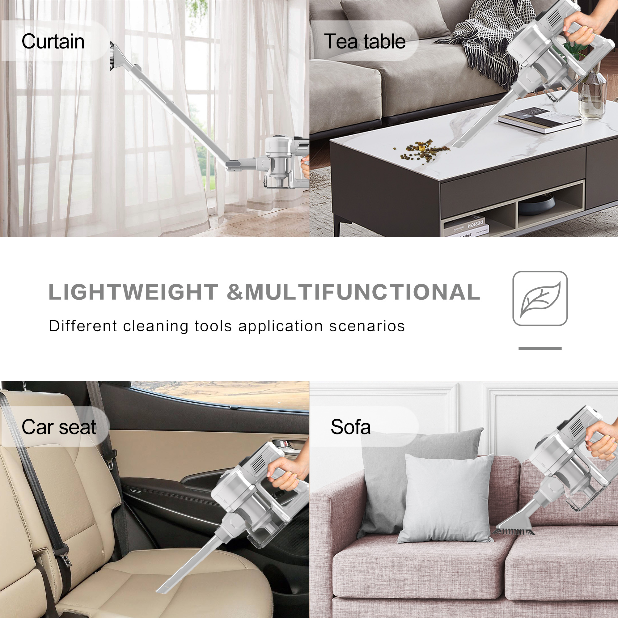 210D Cordless Stick Vacuum Cleaner ODM Stick Vacuum Cleaner Supplier